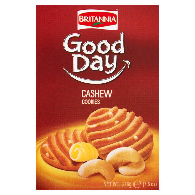 Britannia Cashew Biscuits (Large Pack) 216g