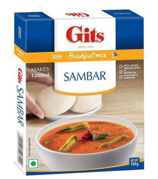 Gits Sambar Mix 100g (Standard Pack)