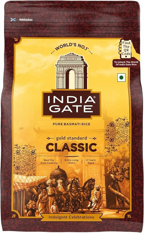 India Gate Classic Basmati Rice 1kg