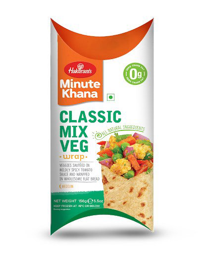 Haldiram's Mixed Veg Wrap 156g