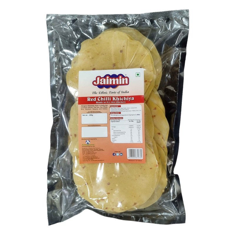 Jaimin Red Chilli Khichiya 200g
