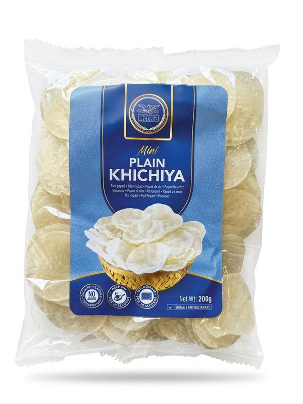 Heera Mini Plain Khichiya 200g
