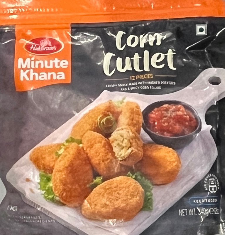 Haldiram’s Corn Cutlets 340g