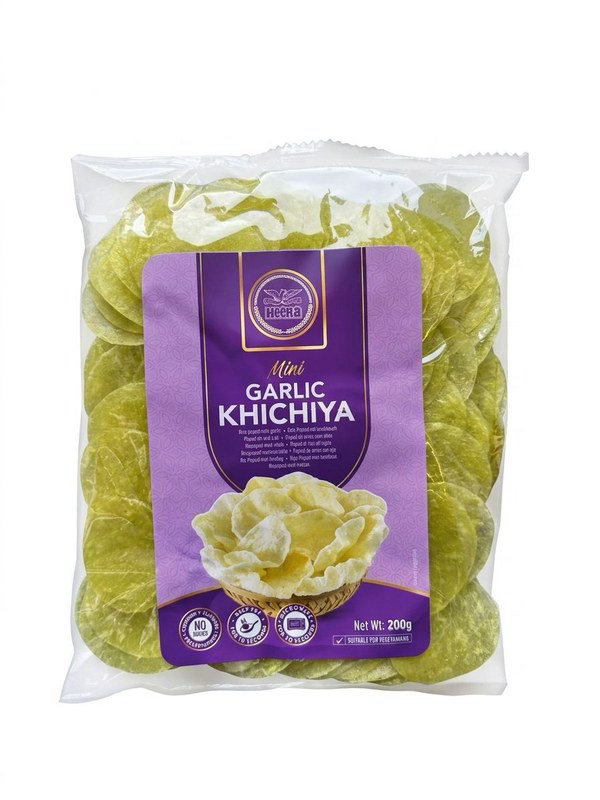 Heera Premium Mini Garlic Khichiya 200g