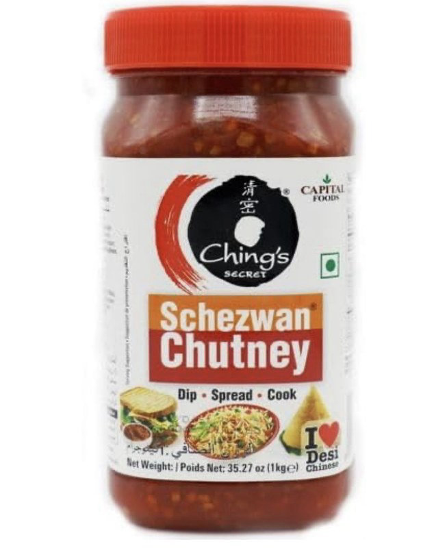 Ching’s Schezwan Chutney 1kg (Family Pack)