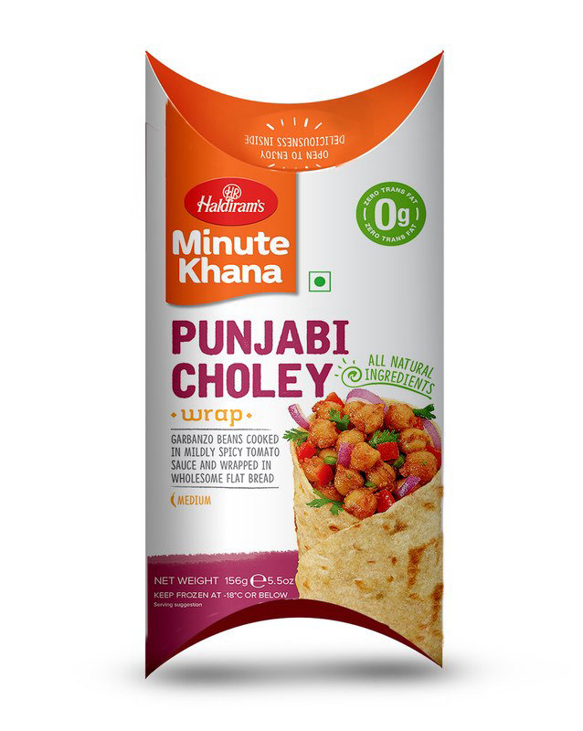 Haldiram’s Punjabi Choley Wrap 156g