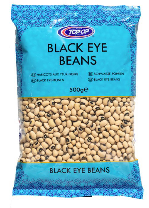 Top-Op Premium Black Eye Beans 500g