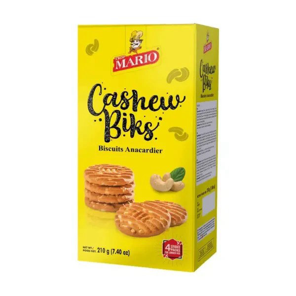 Mario Cashew Biscuits 210g