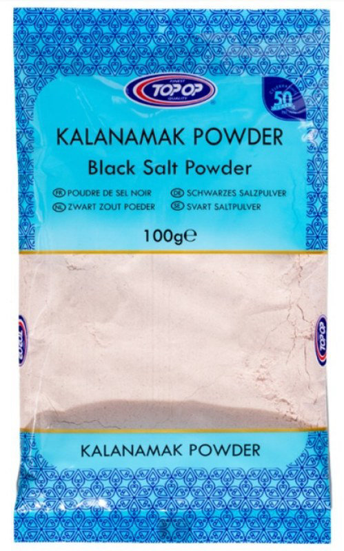 Top-Op Kala Namak (Black Salt Powder) 100g