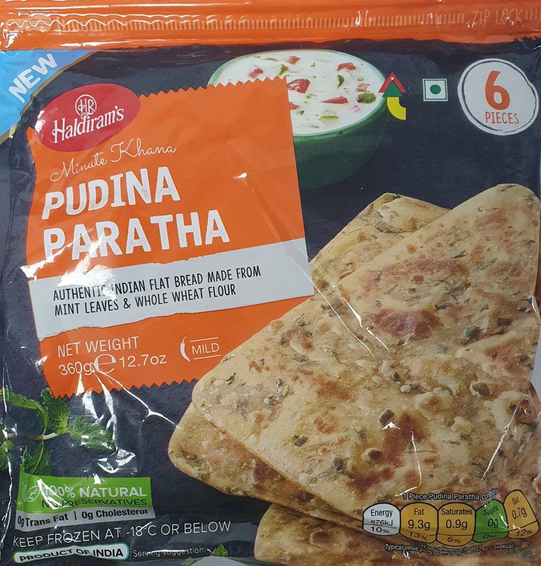 Haldiram's Pudina Paratha 360g