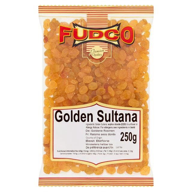 Fudco Golden Sultana 250g *MEGA OFFER*