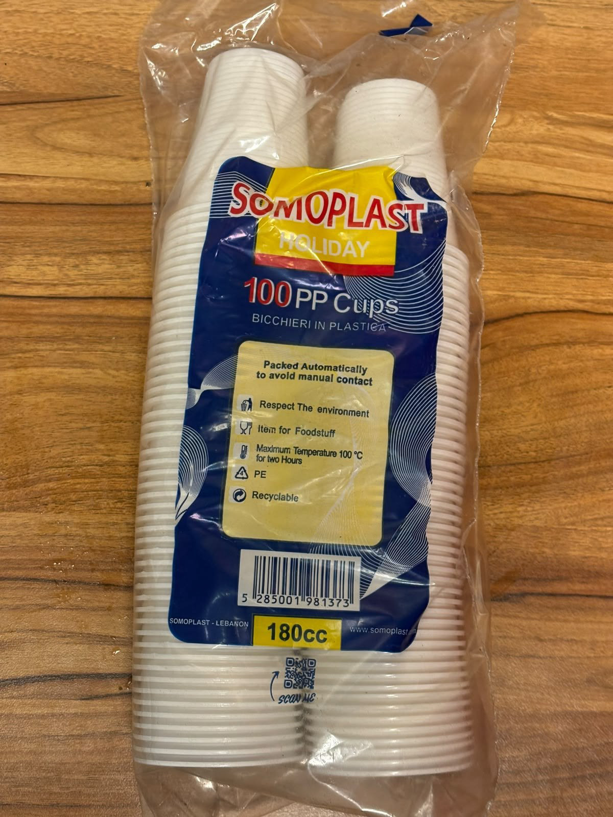 Somoplast Holiday 100pp cups 100 N