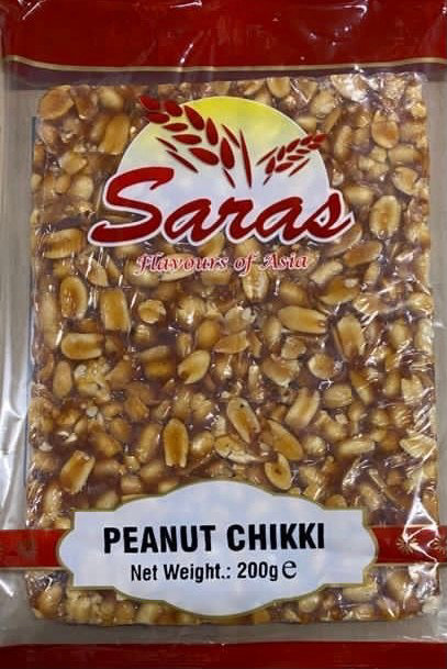 Saras Peanut Chikki 200g