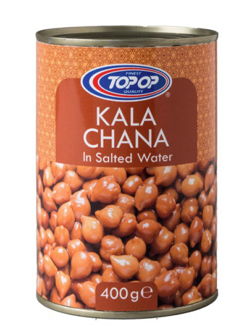 Top-Op Canned Kala Chana (In Salt Water) 400g