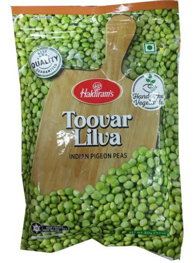 Haldiram's Frozen Toovar Lilva (Indian Pigeon Peas) 312g