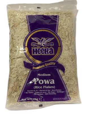 Heera Powa (Poha) Medium Rice Flakes 1kg