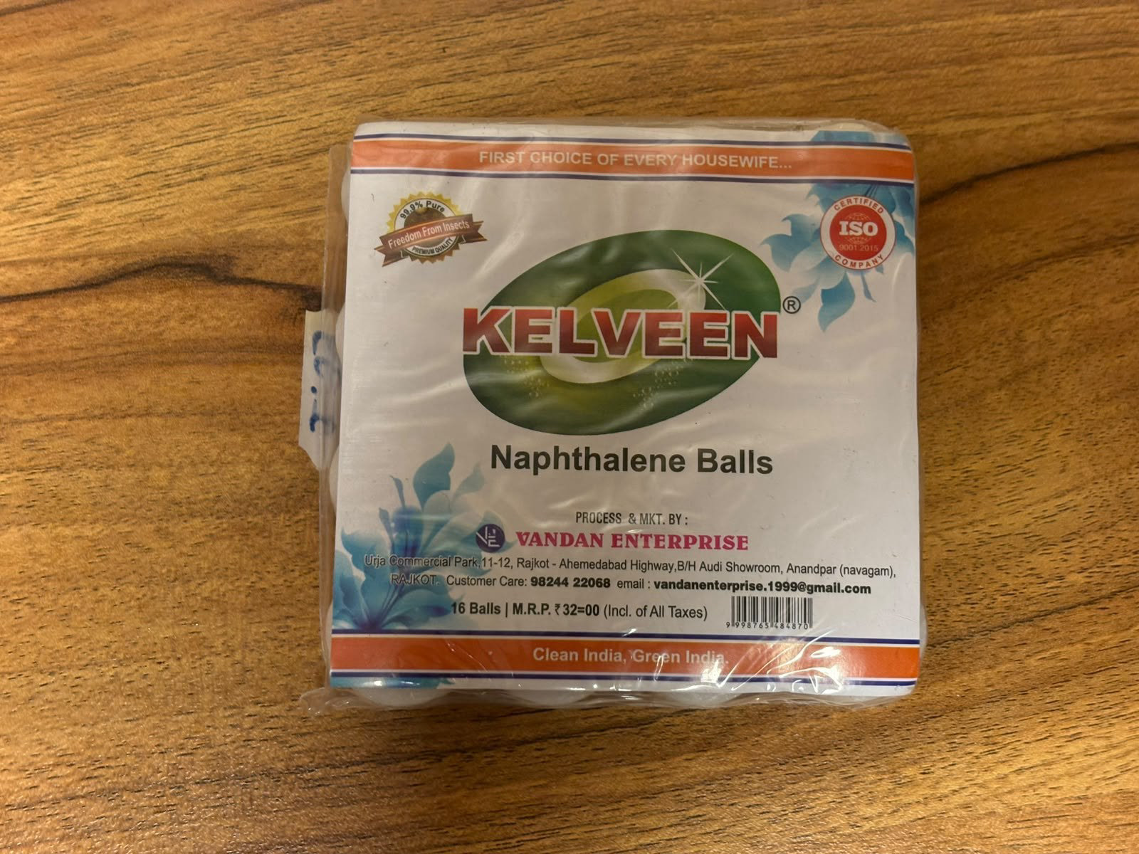 Kelveen Napthalene Balls 16g