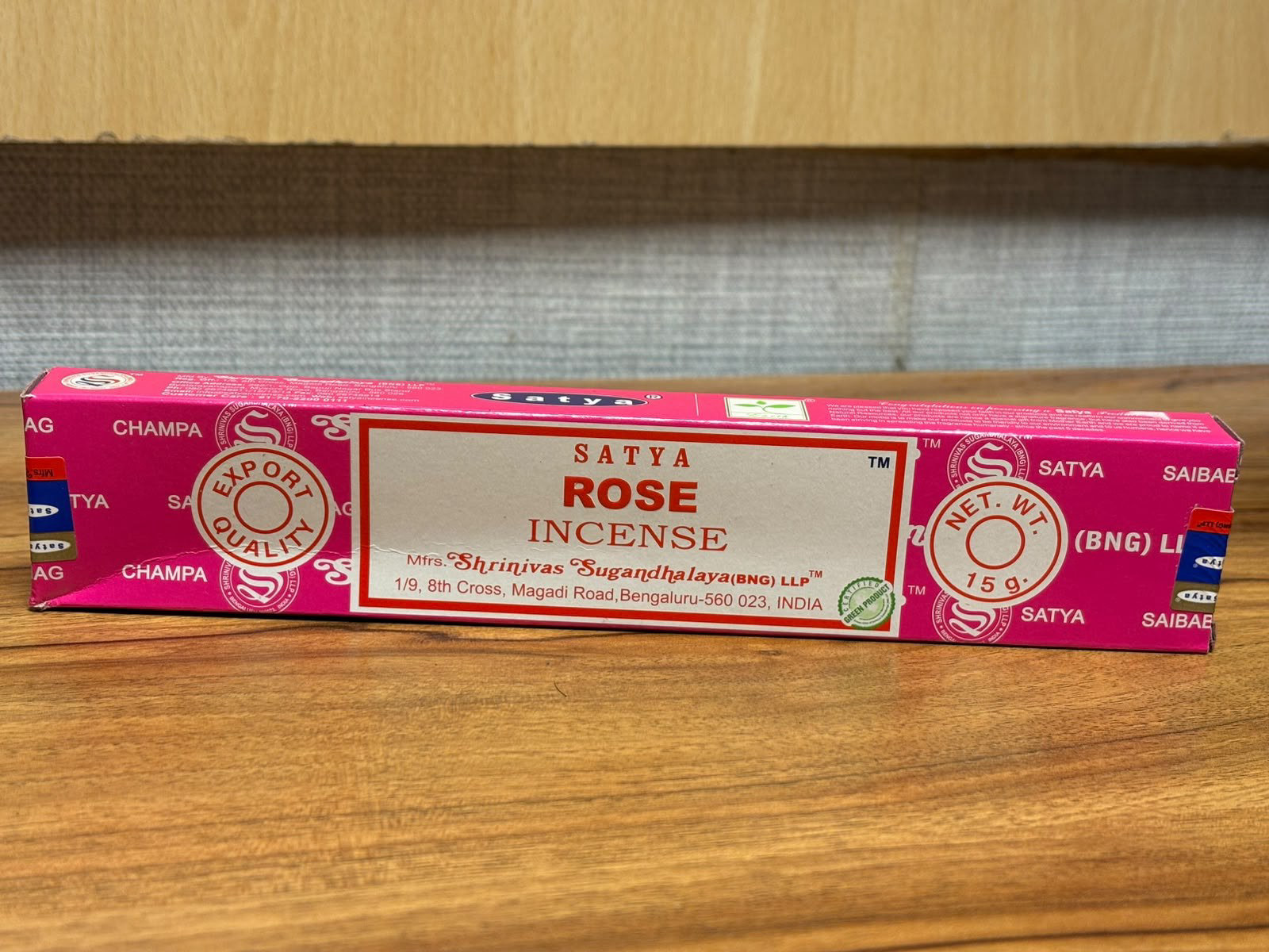 Satya Rose Incense 15g