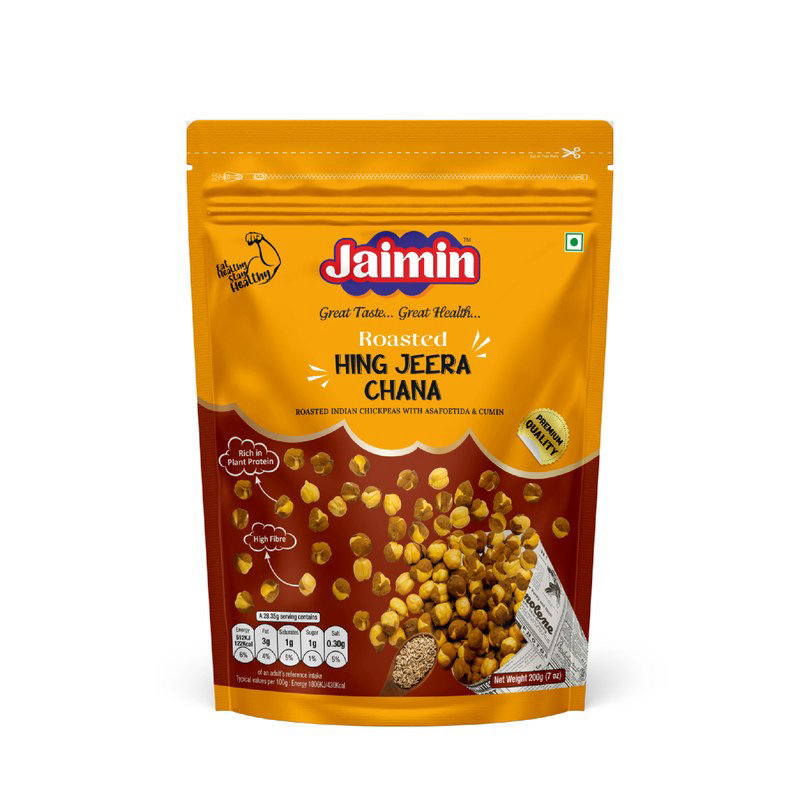 Jaimin Roasted Chana - Hing Jeera 200g