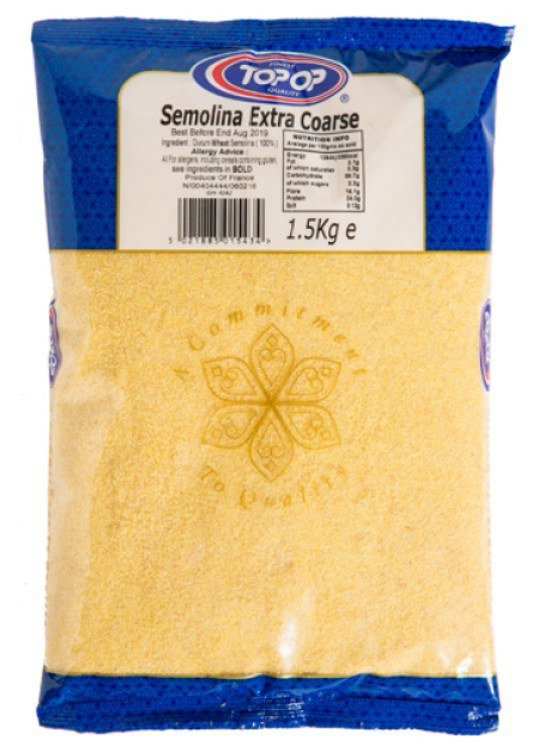 Top-Op Premium Semolina Extra Coarse 1.5kg