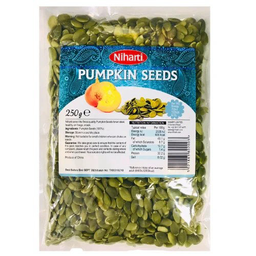 Niharti Premium Pumpkin Seeds 250g