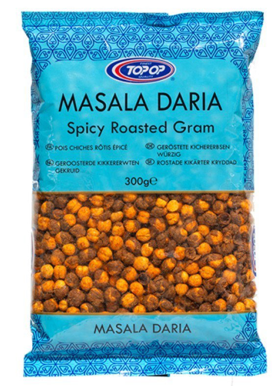 Top-Op Premium Masala Daria (Spicy Roasted Gram) 300g