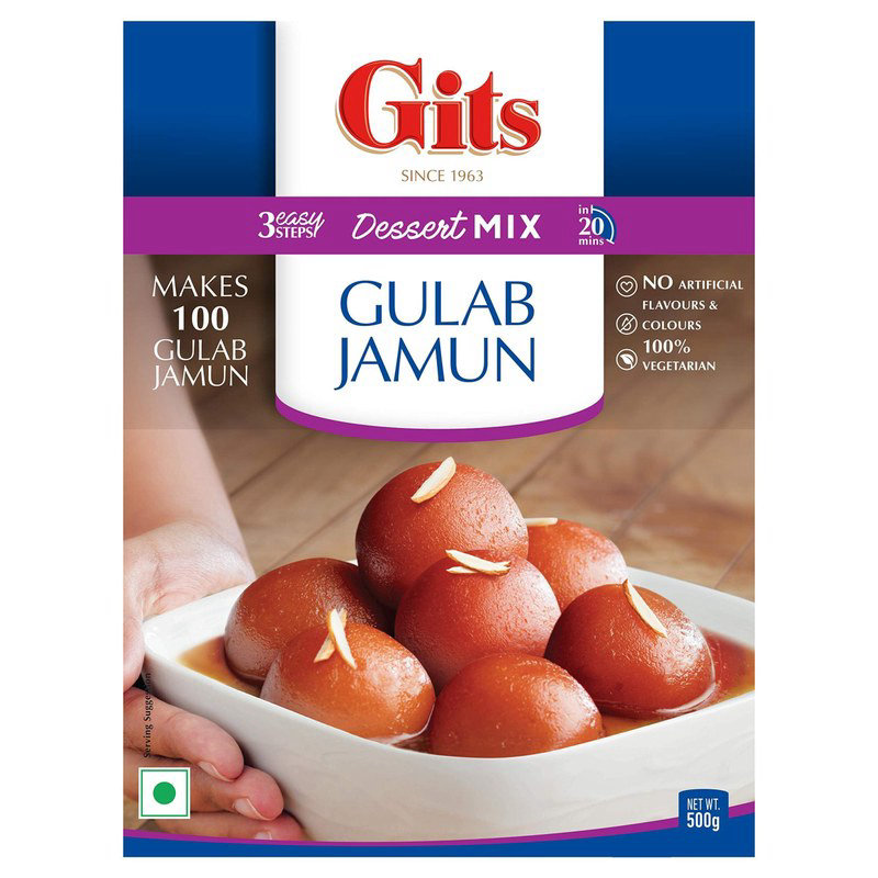 Gits Gulab Jamun Mix 500g (LARGE PACK)