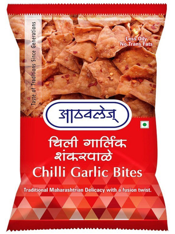 Athavale Chilli Garlic Bites 200g