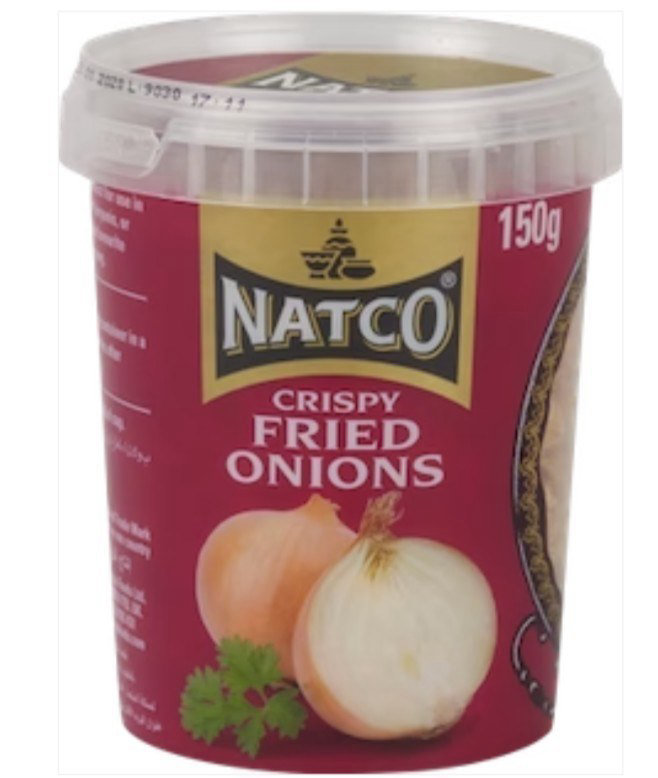 Natco Crispy Fried Onions 150g
