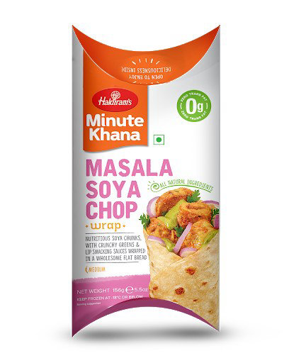Haldiram's Masala Soya Chop Wrap 156g
