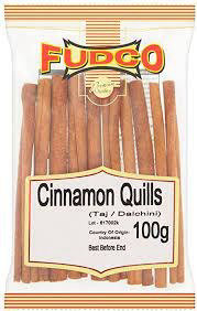 Fudco Cinnamon Quills 100g