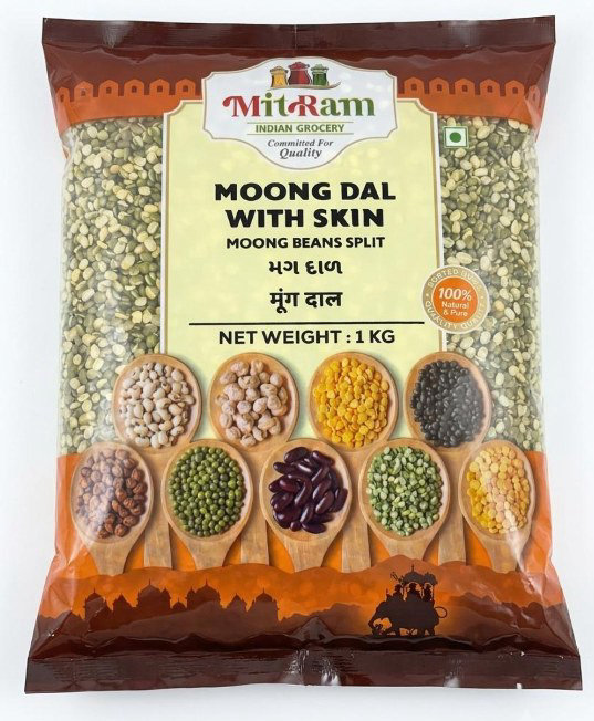 Mitram Moong Dall Chilka (Moong Split) 1kg
