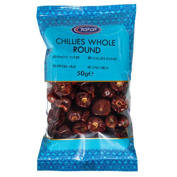 Top-Op Premium Whole Round Chilli 50g